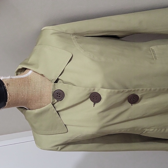 light weight Trench coat Olive green in size 6 By Novelti - Picture 13 of 17